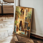 Orientalist 006 Canvas Art 60 x 40 cm / Black