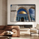 Palestine 006 Canvas Art 60 x 40 cm / Black