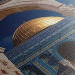 Palestine 006 Canvas Art 60 x 40 cm / Black