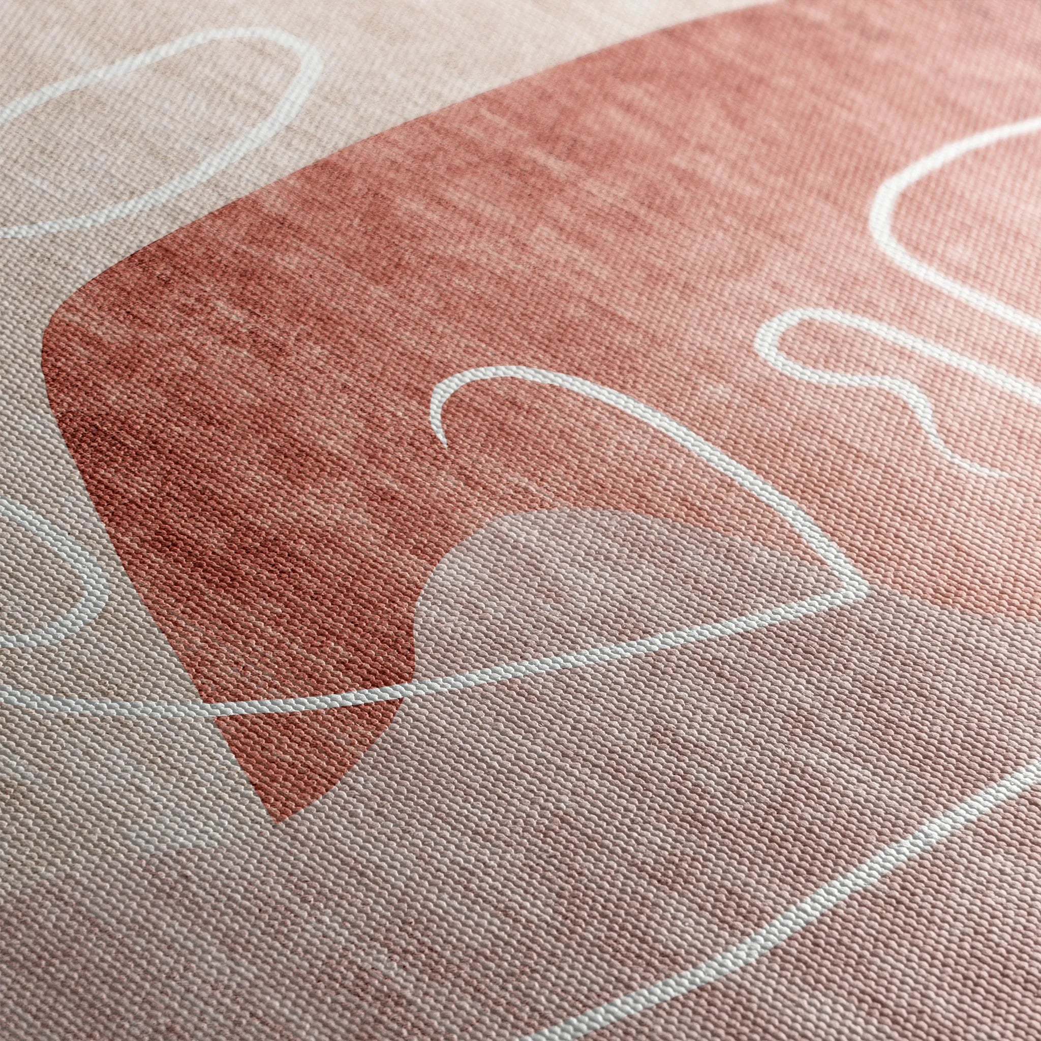 Boho 007 Canvas Art 60 x 40 cm / Black