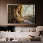 Classic 007 Canvas Art 60 x 40 cm / Black