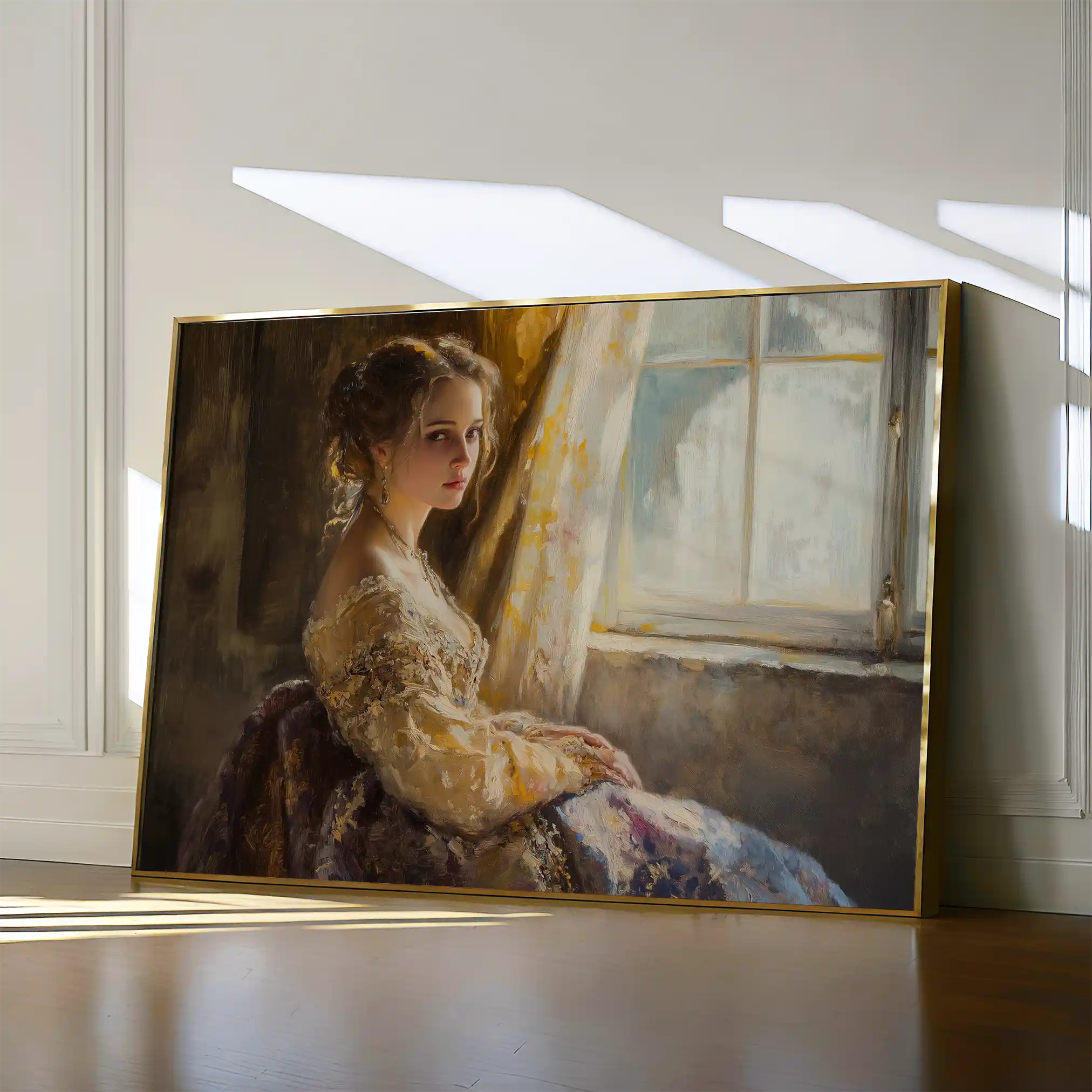 Classic 007 Canvas Art 60 x 40 cm / Black