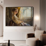 Classic 007 Canvas Art 60 x 40 cm / Black