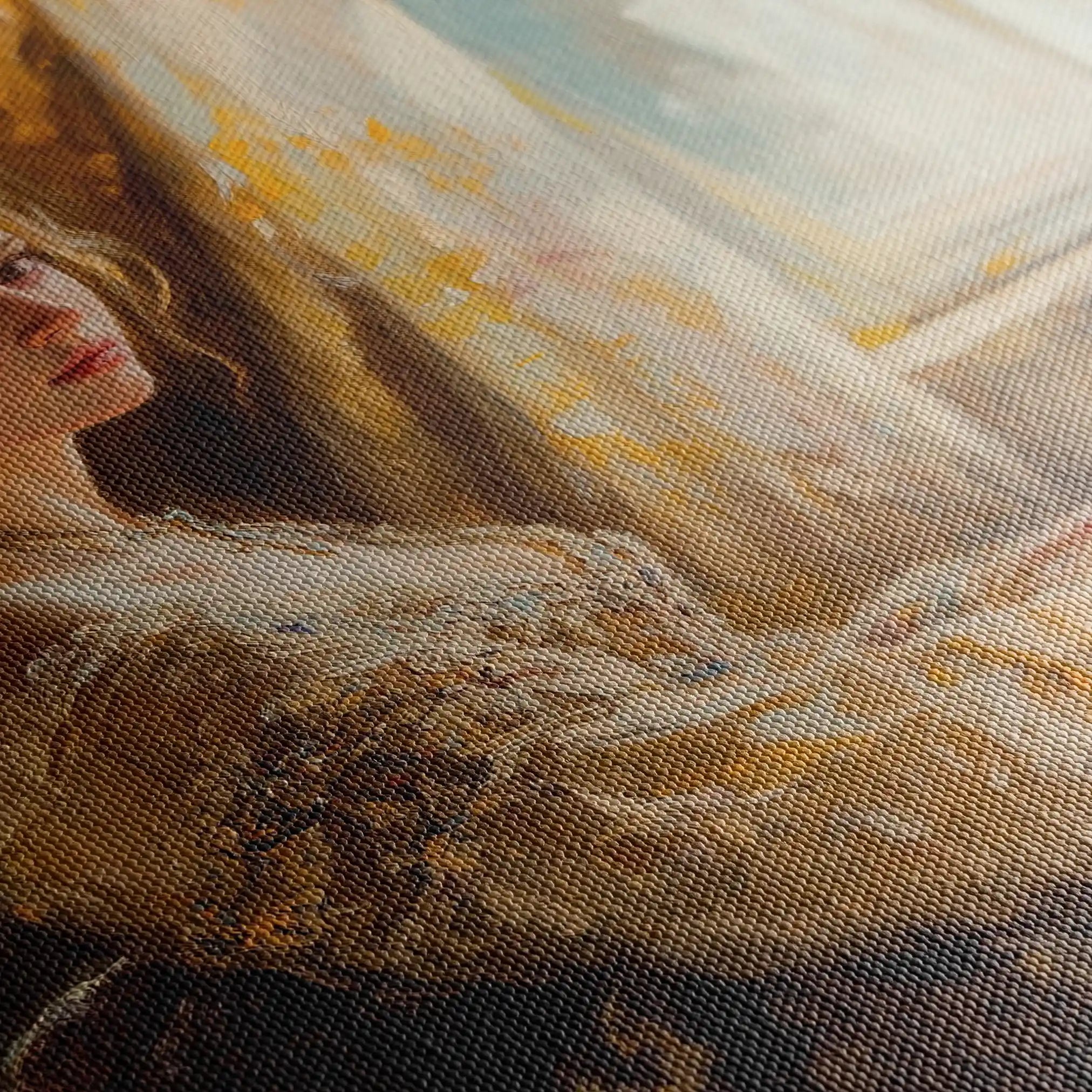 Classic 007 Canvas Art 60 x 40 cm / Black