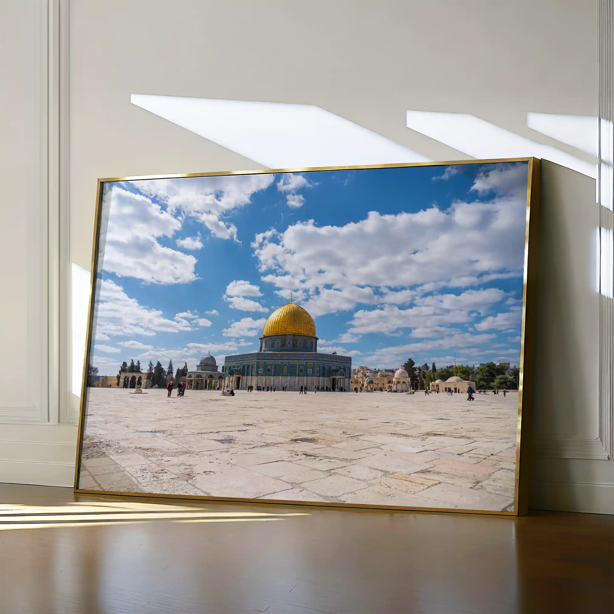 Palestine 007 Canvas Art 60 x 40 cm / Black