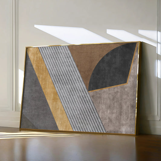 Abstract Canvas Wall Art WAD008-A 90 x 60 cm / Stretched on hidden frame
