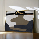 Boho 008 Canvas Art 60 x 40 cm / Black