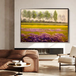 Landscape 008 Canvas Art 60 x 40 cm / Black