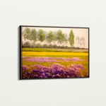 Landscape 008 Canvas Art 60 x 40 cm / Black