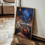 Orientalist 008 Canvas Art 60 x 40 cm / Black