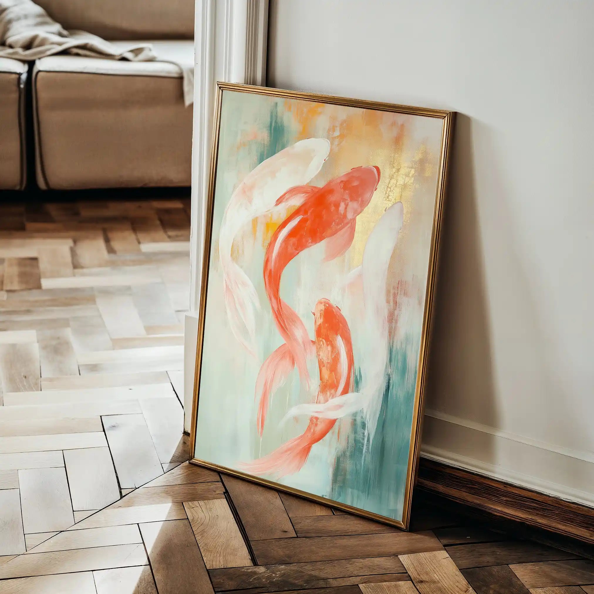 Animals 009 Canvas Art 60 x 40 cm / Black