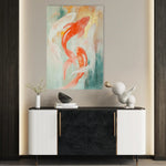 Animals 009 Canvas Art 60 x 40 cm / Black