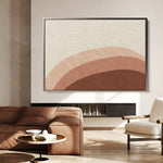 Boho 009 Canvas Art 60 x 40 cm / Black