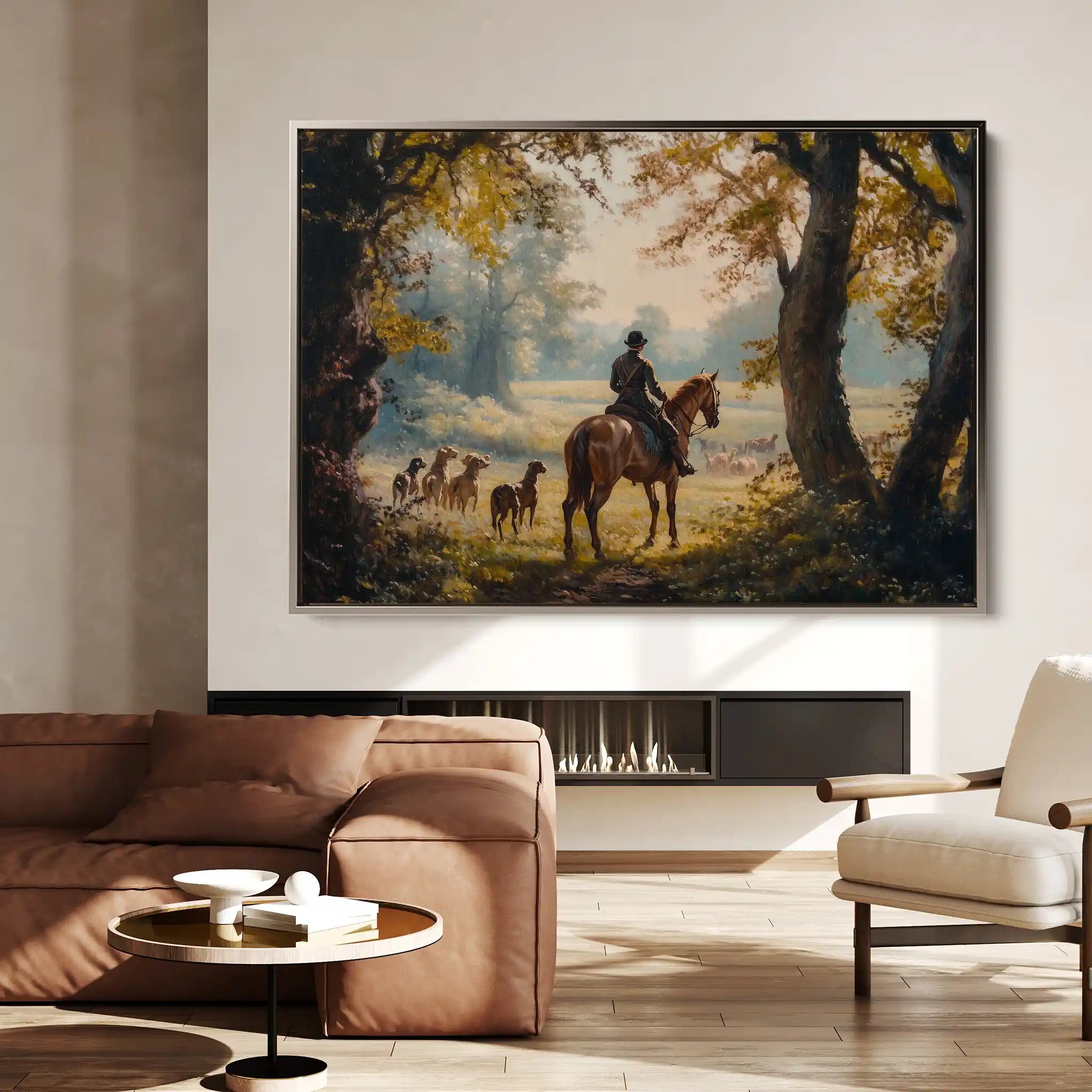 Classic 009 Canvas Art 60 x 40 cm / Black