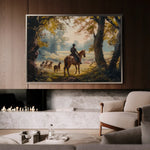 Classic 009 Canvas Art 60 x 40 cm / Black