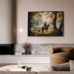 Classic 009 Canvas Art 60 x 40 cm / Black
