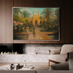 Orientalist 009 Canvas Art 60 x 40 cm / Black