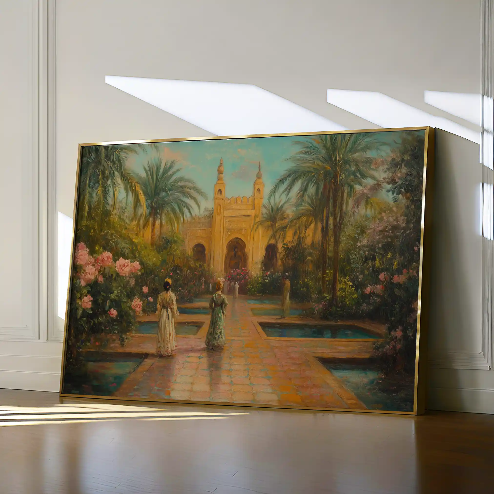 Orientalist 009 Canvas Art 60 x 40 cm / Black
