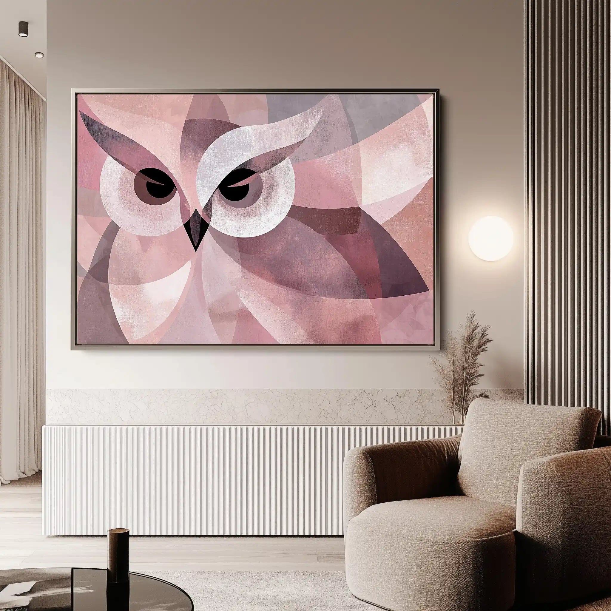 Animals 010 Canvas Art 60 x 40 cm / Black
