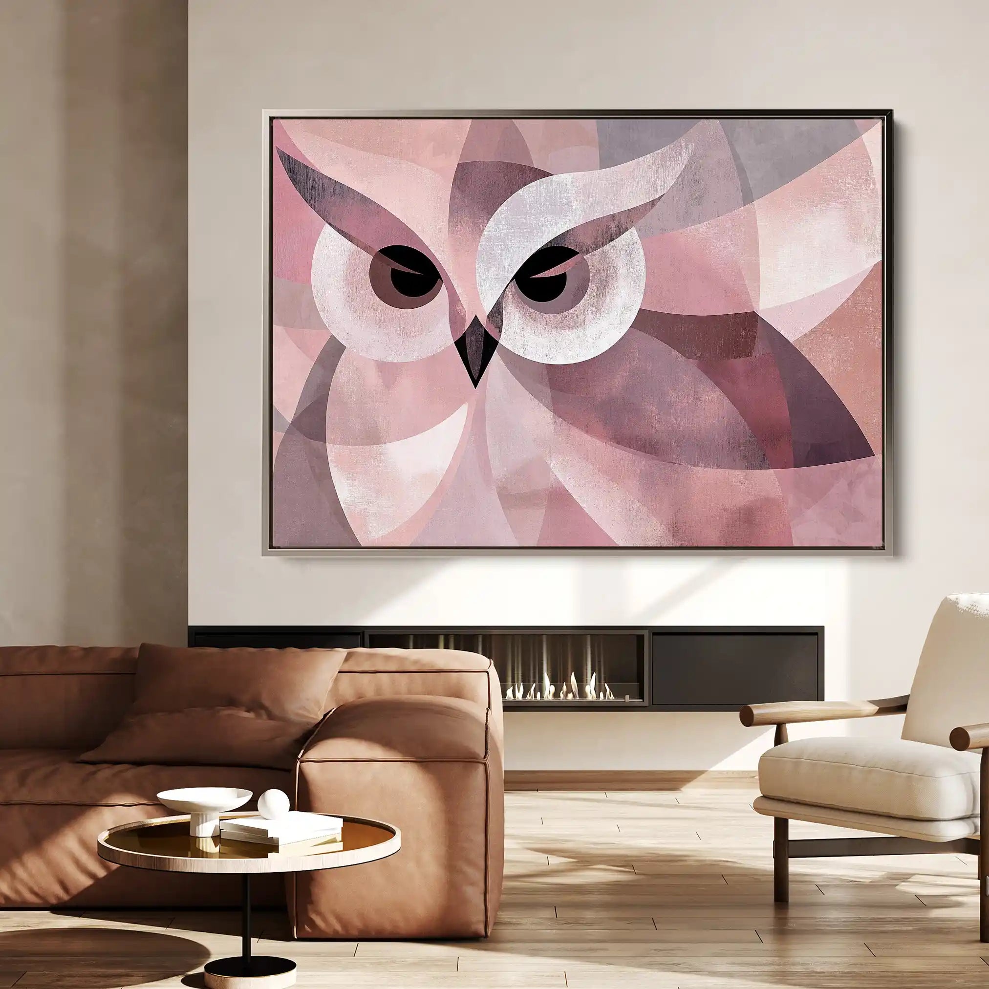 Animals 010 Canvas Art 60 x 40 cm / Black