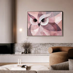 Animals 010 Canvas Art 60 x 40 cm / Black