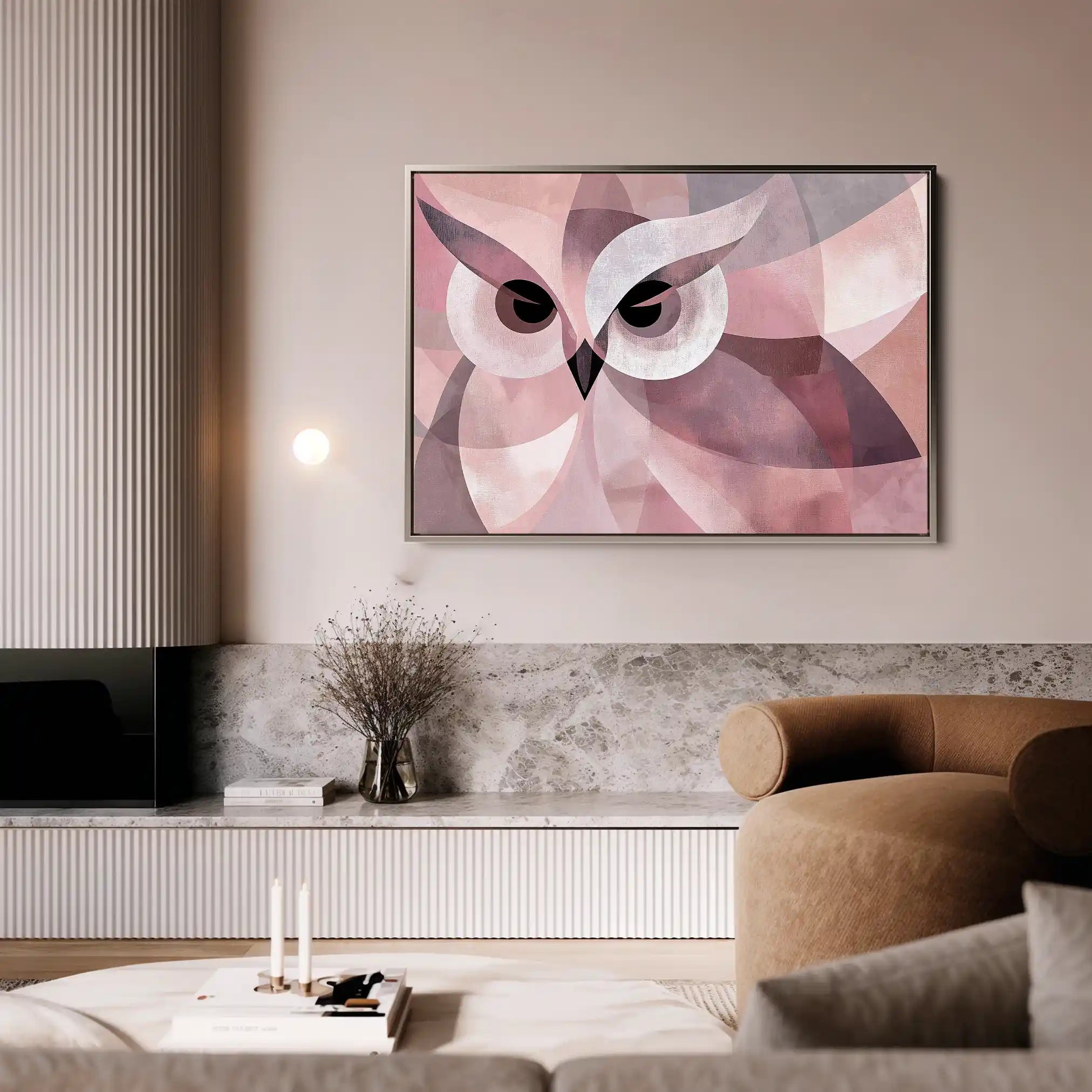 Animals 010 Canvas Art 60 x 40 cm / Black