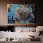 Classic 010 Canvas Art 60 x 40 cm / Black