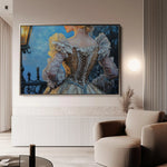 Classic 010 Canvas Art 60 x 40 cm / Black