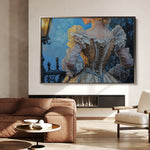 Classic 010 Canvas Art 60 x 40 cm / Black