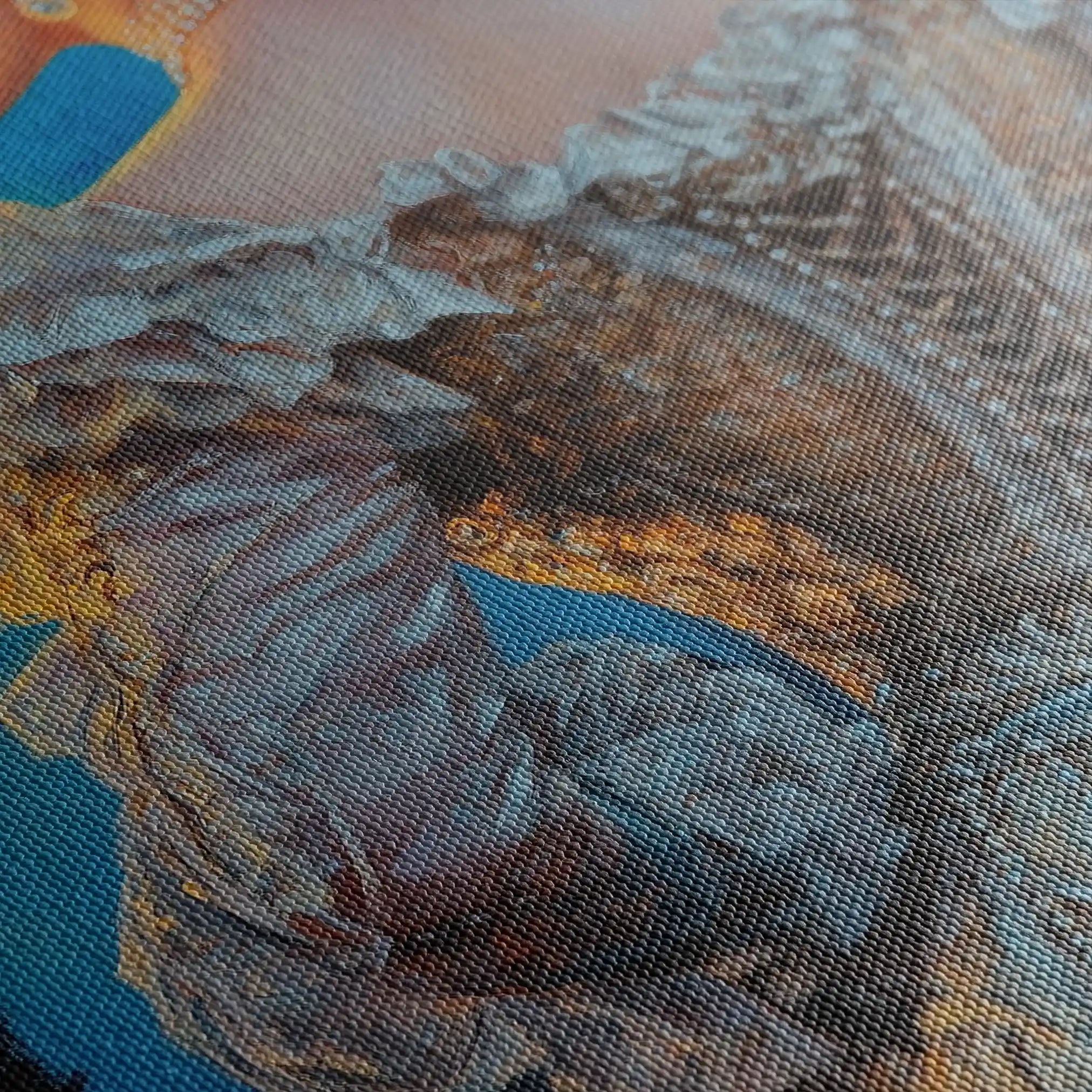 Classic 010 Canvas Art 60 x 40 cm / Black