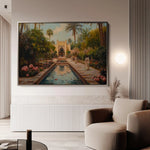 Orientalist 010 Canvas Art 60 x 40 cm / Black