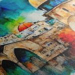 Palestine 010 Canvas Art 60 x 40 cm / Black