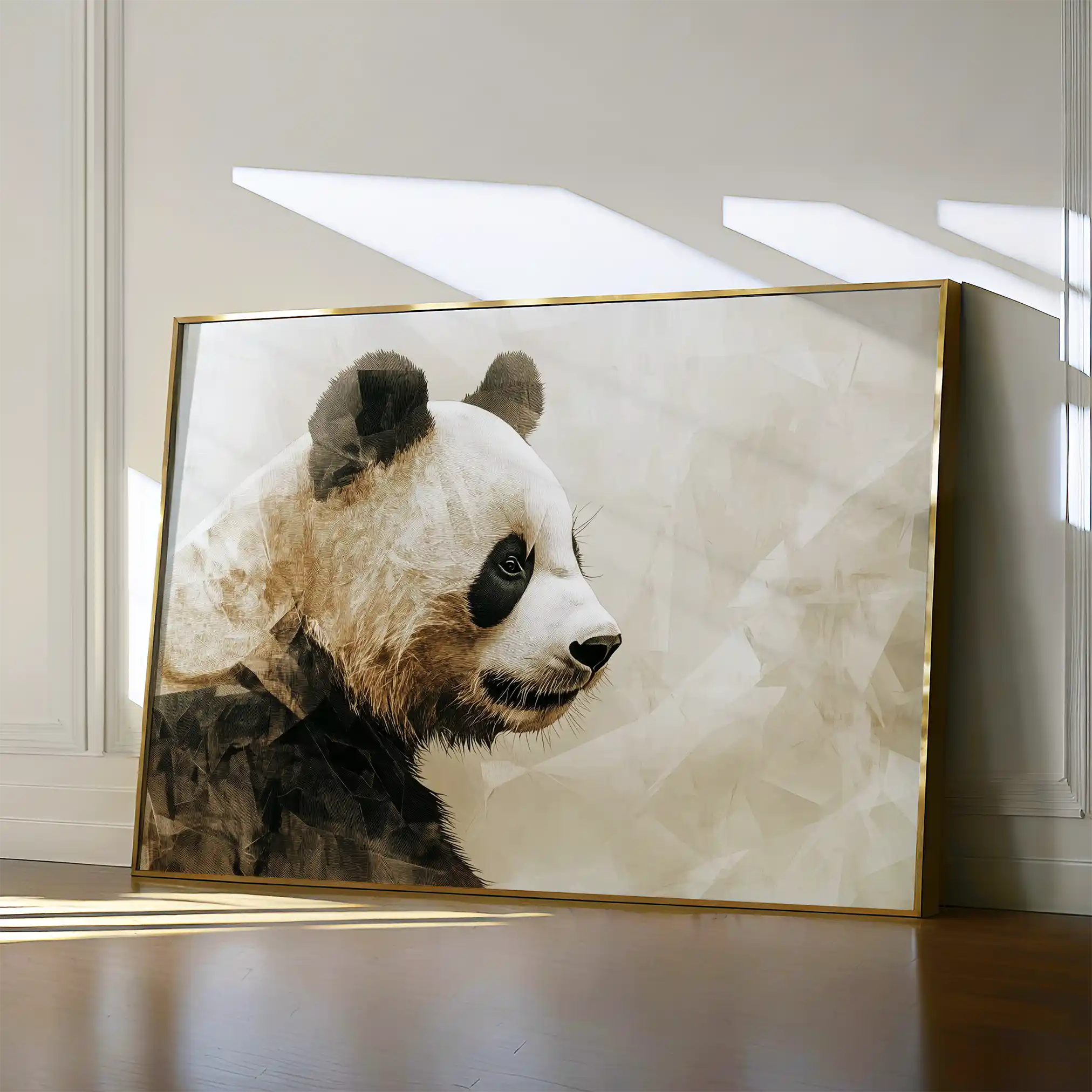 Animals 011 Canvas Art 60 x 40 cm / Black