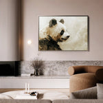 Animals 011 Canvas Art 60 x 40 cm / Black