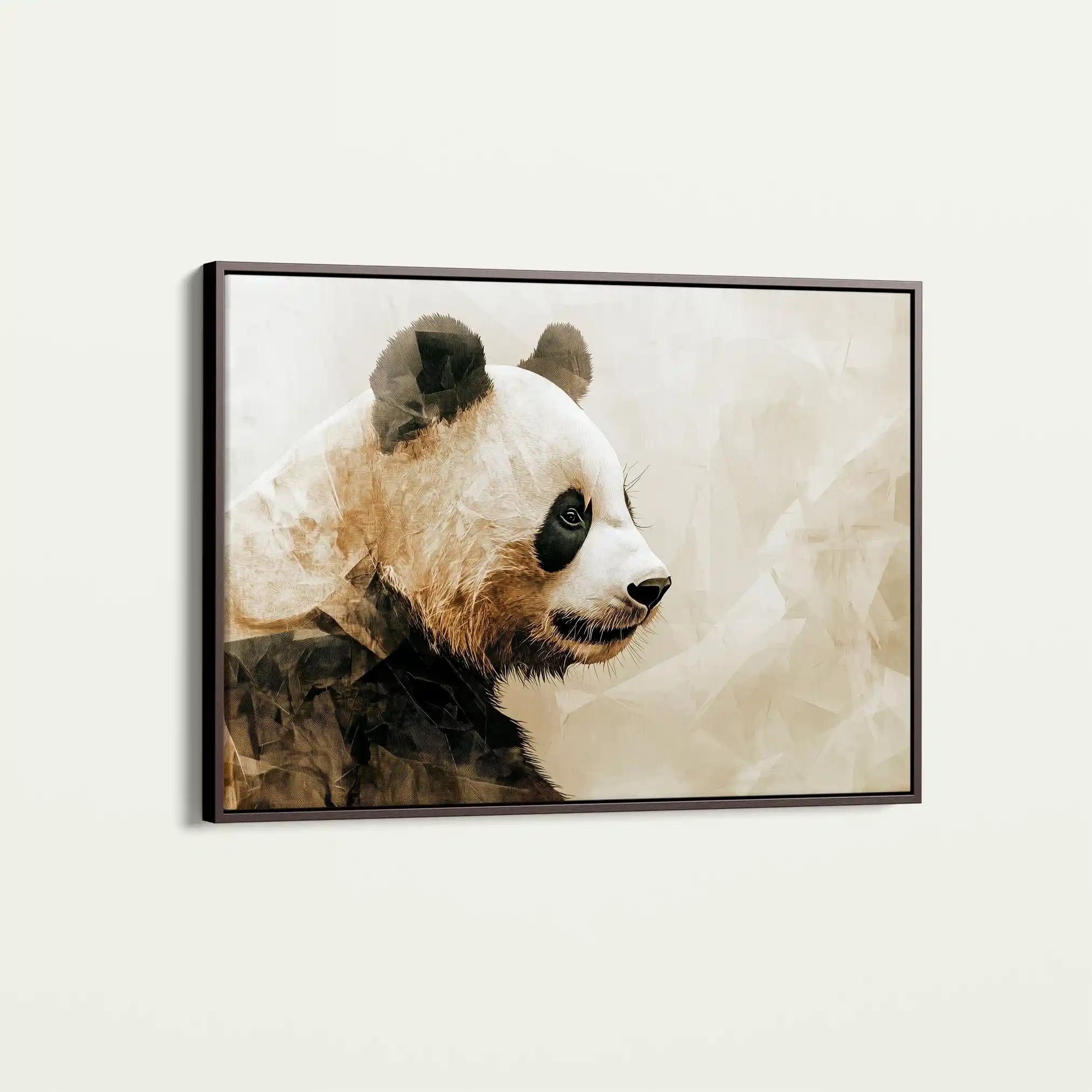 Animals 011 Canvas Art 60 x 40 cm / Black