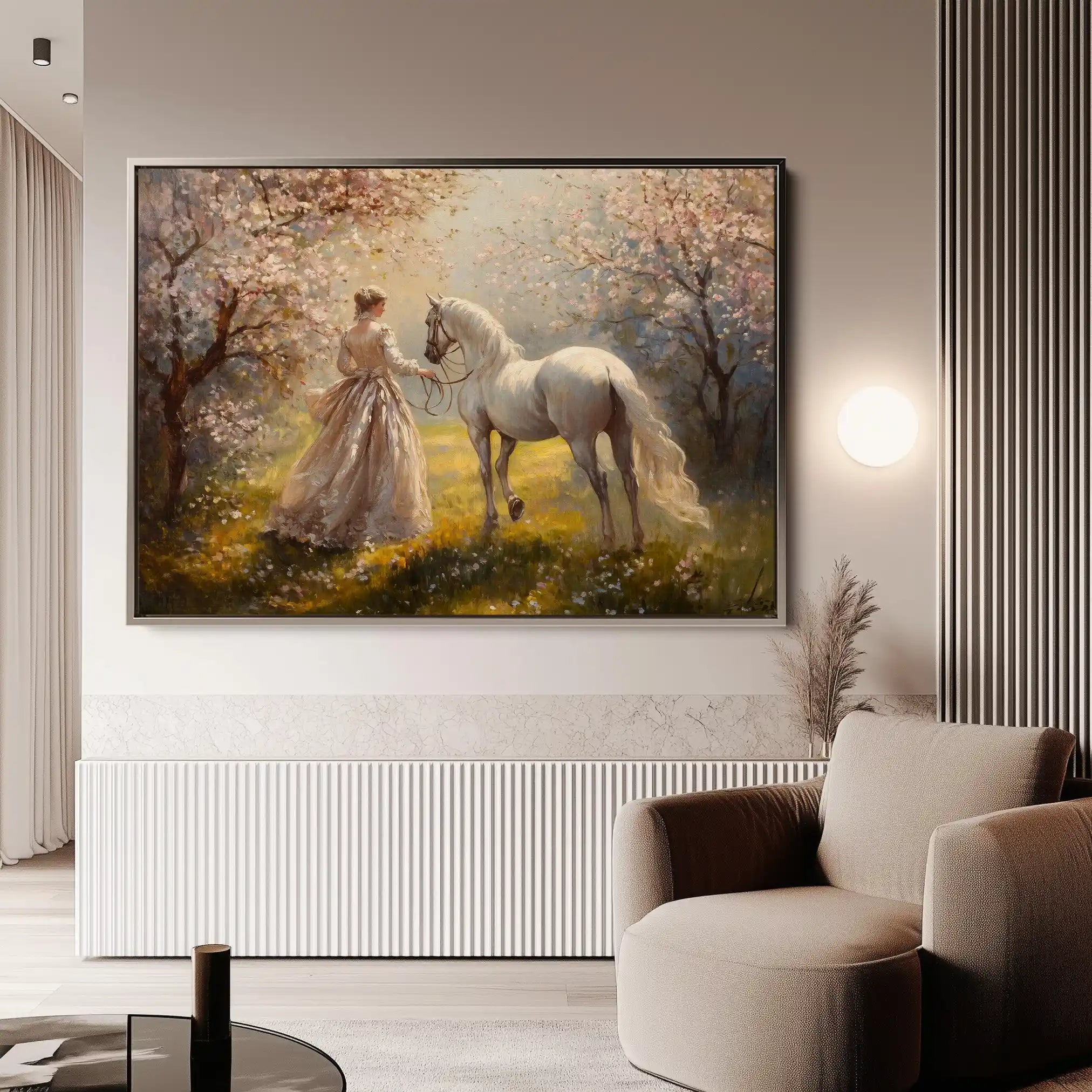 Classic 011 Canvas Art 60 x 40 cm / Black