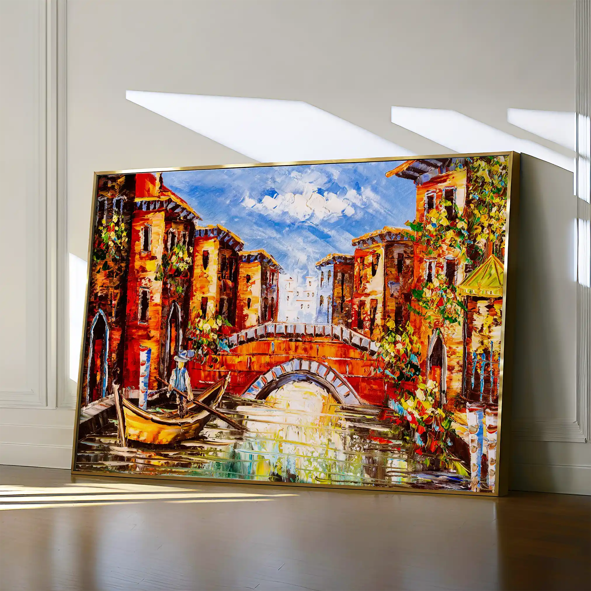 Landscape 011 Canvas Art 60 x 40 cm / Black