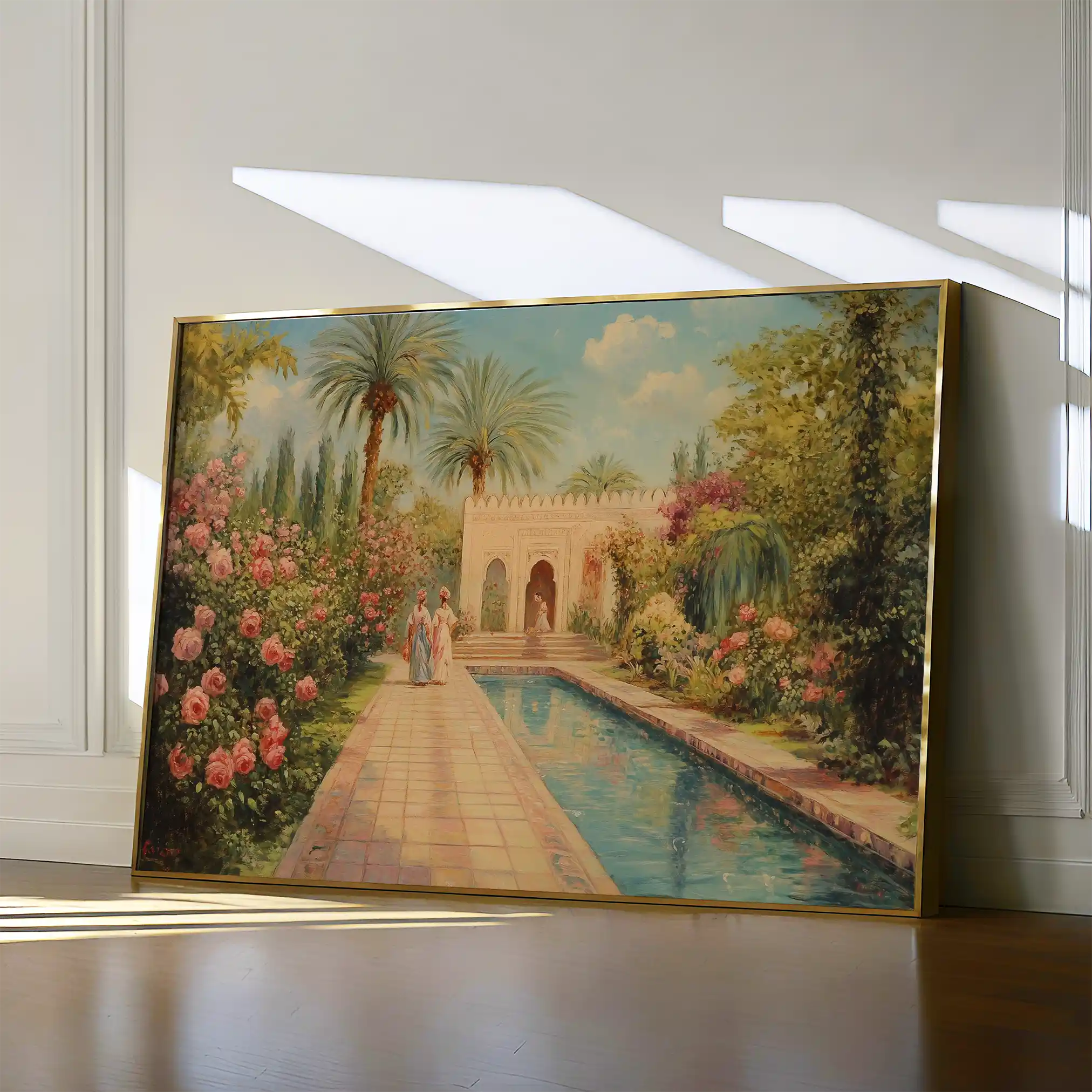 Orientalist 011 Canvas Art 60 x 40 cm / Black