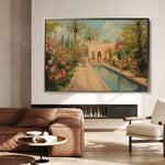 Orientalist 011 Canvas Art 60 x 40 cm / Black