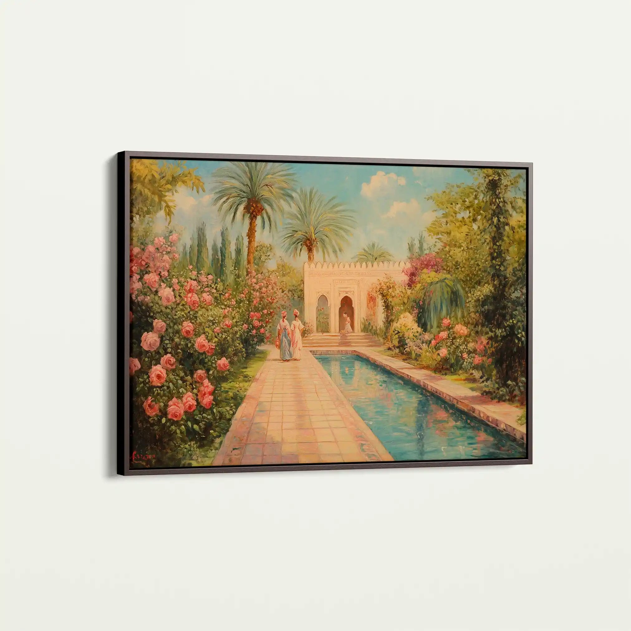 Orientalist 011 Canvas Art 60 x 40 cm / Black