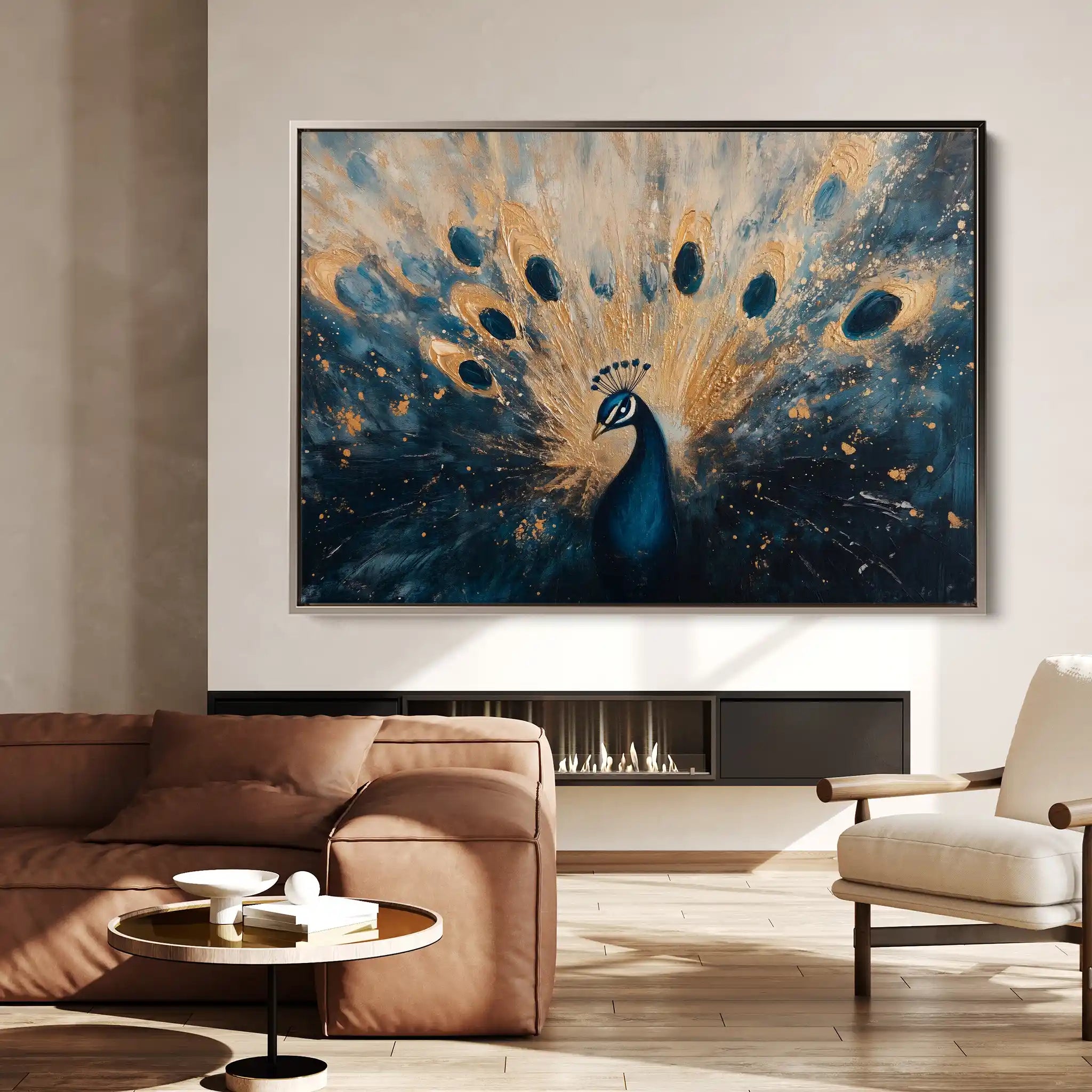 Animals 012 Canvas Art 60 x 40 cm / Black