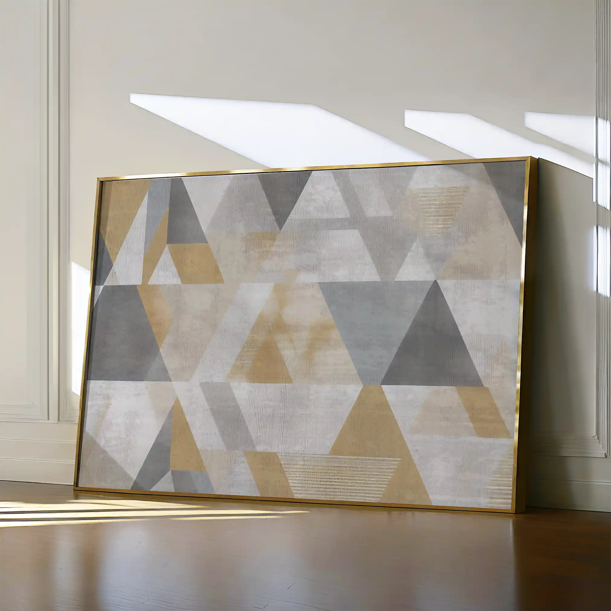 Abstract 012 Canvas Art 60 x 40 cm / Black