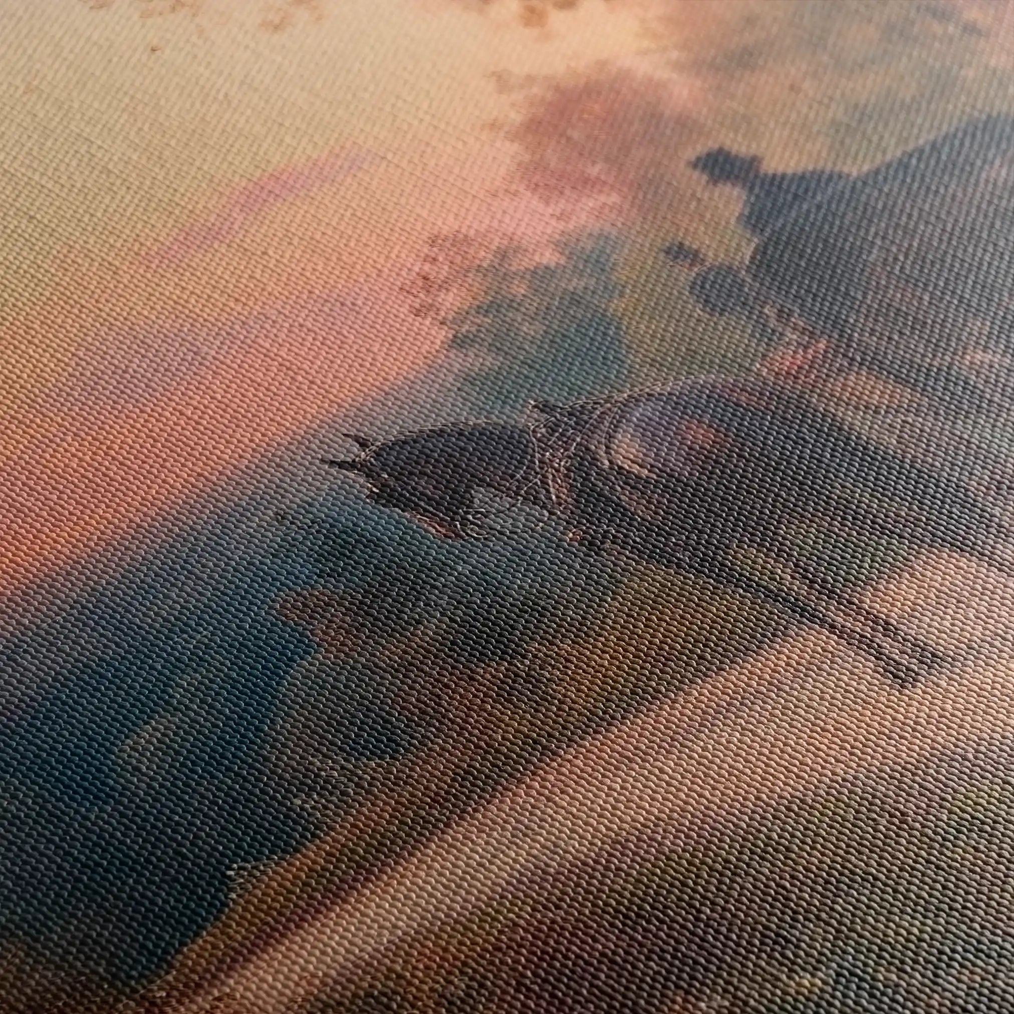 Classic 012 Canvas Art 60 x 40 cm / Black