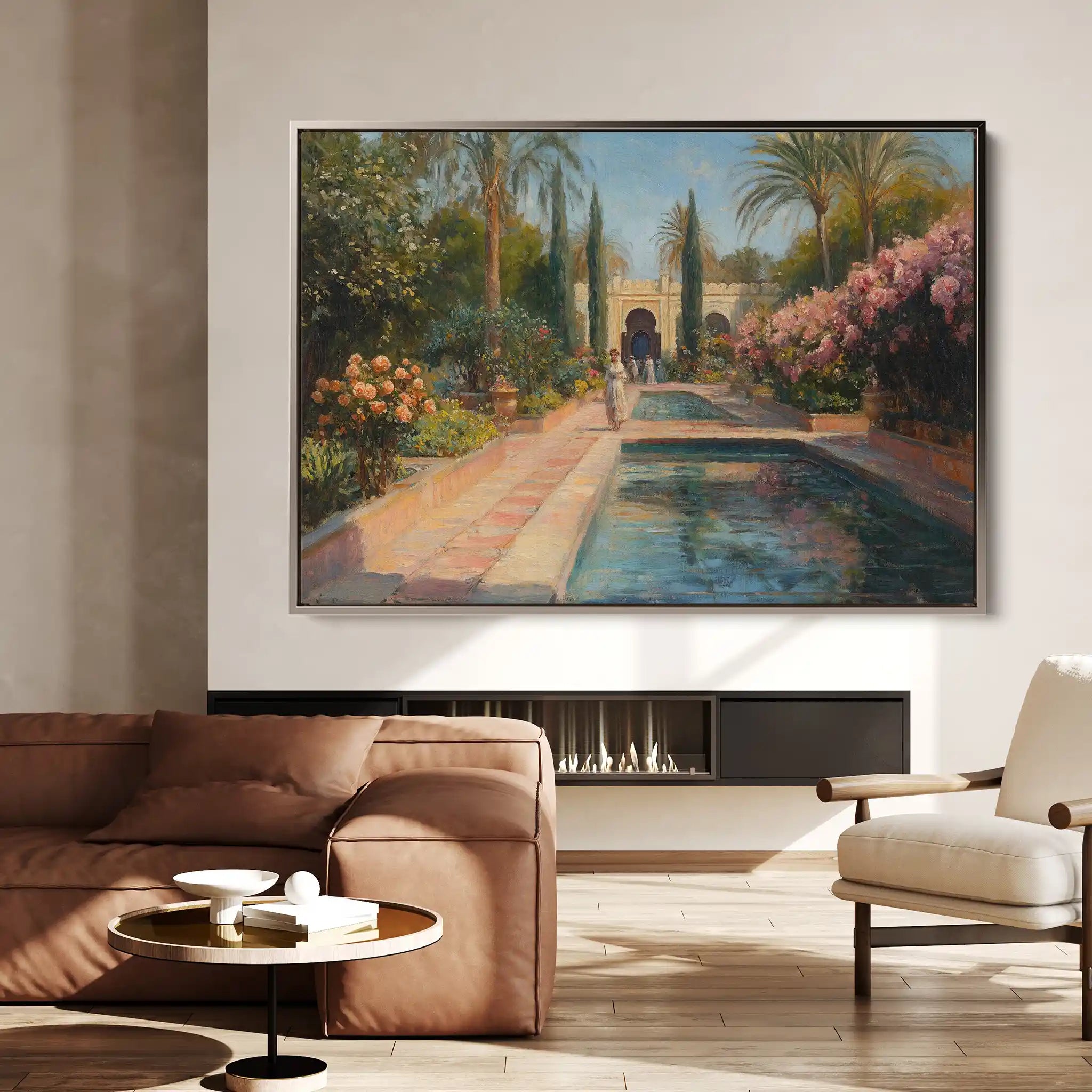 Orientalist 012 Canvas Art 60 x 40 cm / Black