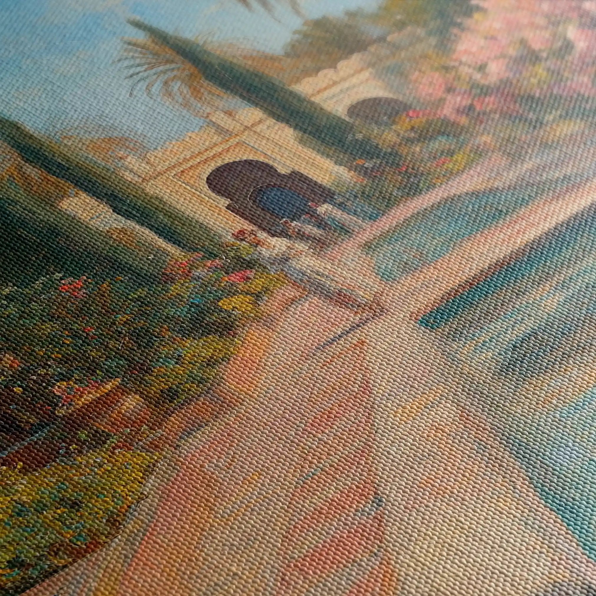 Orientalist 012 Canvas Art 60 x 40 cm / Black