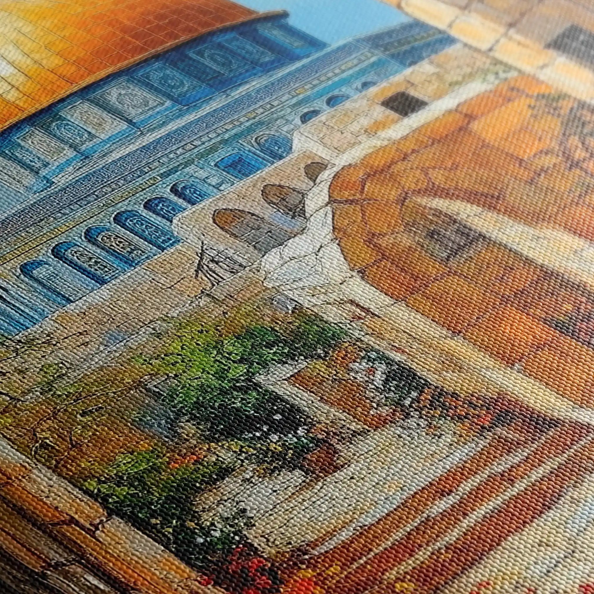 Palestine 012 Canvas Art 60 x 40 cm / Black