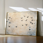 Animals 013 Canvas Art 60 x 40 cm / Black