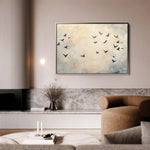 Animals 013 Canvas Art 60 x 40 cm / Black