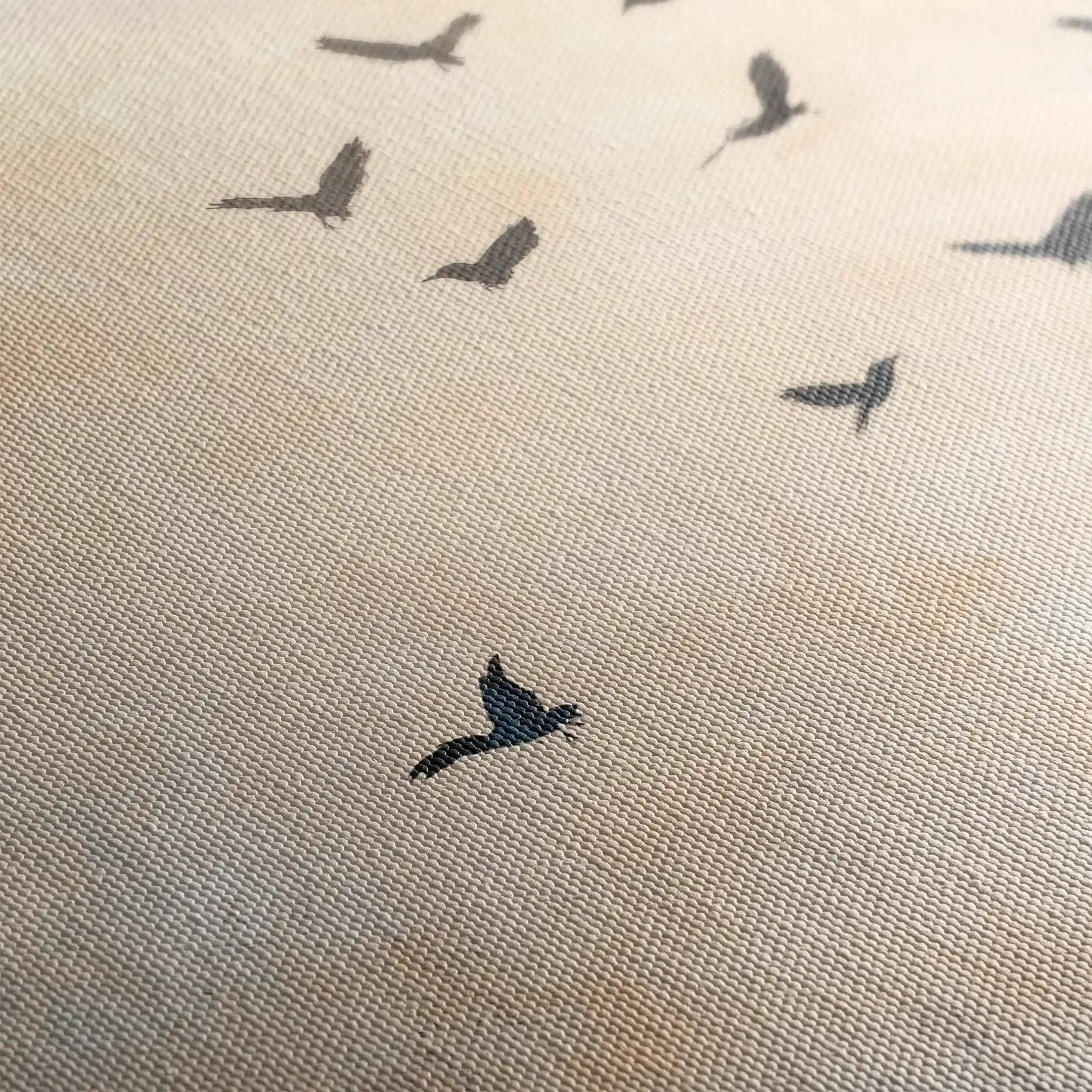 Animals 013 Canvas Art 60 x 40 cm / Black