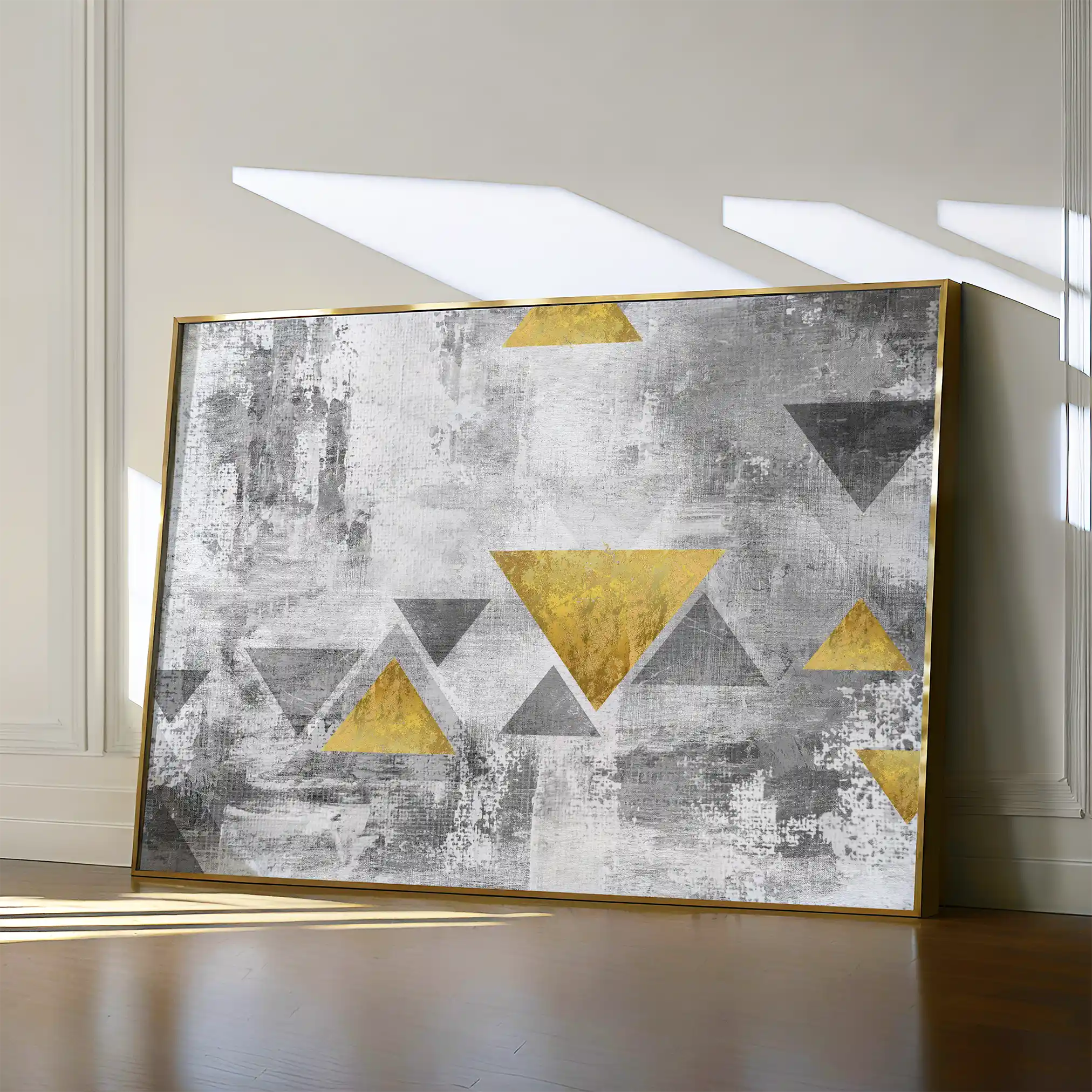 Abstract 013 Canvas Art 60 x 40 cm / Black